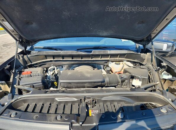 2GCUDEED3R1204405 2024 CHEVROLET SILVERADO Black Widok wnętrza z tyłu