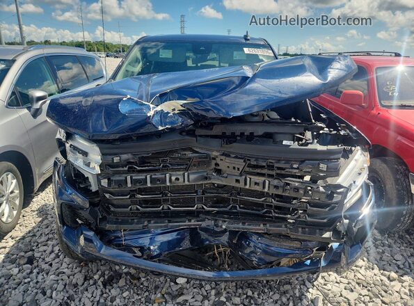2GCUDEED5P1111267 2023 CHEVROLET SILVERADO Синий Вид спереди