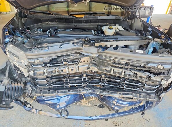 2GCUDEED5P1111267 2023 CHEVROLET SILVERADO Синий Вид задней части салона
