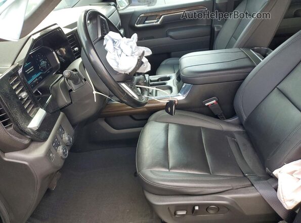 2GCUDEED5R1133255 2024 CHEVROLET SILVERADO Black Vista interior delantera