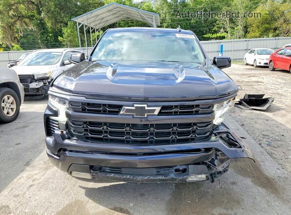 2GCUDEED5R1133255 2024 CHEVROLET SILVERADO Black Vista frontal