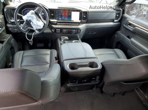2GCUDEED5R1133255 2024 CHEVROLET SILVERADO Black Vista del salpicadero