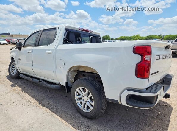 2GCUDEEDXR1169748 2024 CHEVROLET SILVERADO White Հետևի ձախ
