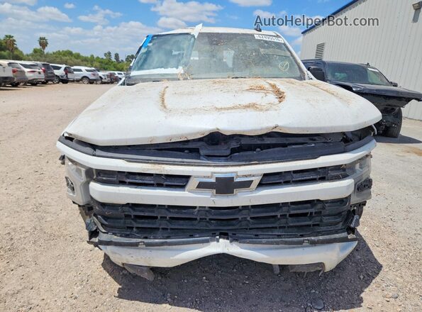 2GCUDEEDXR1169748 2024 CHEVROLET SILVERADO White Դիմացի տեսք