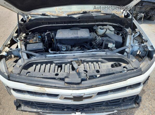 2GCUDEEDXR1169748 2024 CHEVROLET SILVERADO White Սալոնի հետևի տեսք