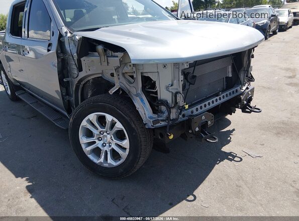 2GCUDGED4R1246576 2024 CHEVROLET SILVERADO Gray Front view