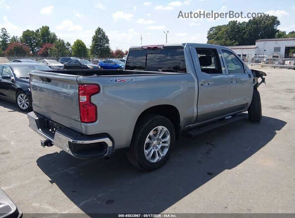 2GCUDGED4R1246576 2024 CHEVROLET SILVERADO Gray Rear right