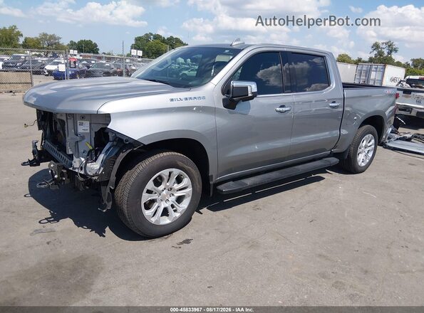 2GCUDGED4R1246576 2024 CHEVROLET SILVERADO Gray Front left