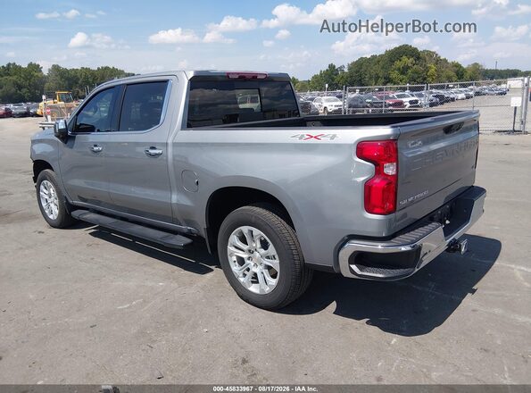 2GCUDGED4R1246576 2024 CHEVROLET SILVERADO Gray Rear left