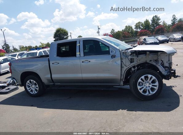 2GCUDGED4R1246576 2024 CHEVROLET SILVERADO Gray 360 interior view