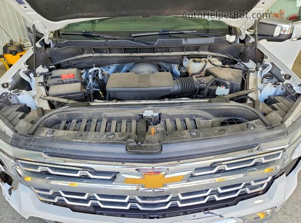2GCUDGED5P1105416 2023 CHEVROLET SILVERADO White უკანა სალონის ხედი