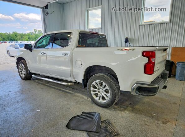 2GCUDGED5P1105416 2023 CHEVROLET SILVERADO White უკანა მარცხენა
