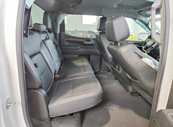 2GCUDGED5P1105416 2023 CHEVROLET SILVERADO White უკანა სავარძლების ხედი