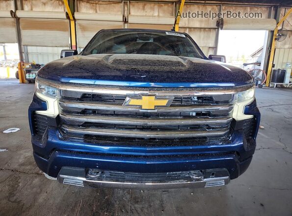 2GCUDJED8N1514455 2022 CHEVROLET SILVERADO Blue Vista frontal