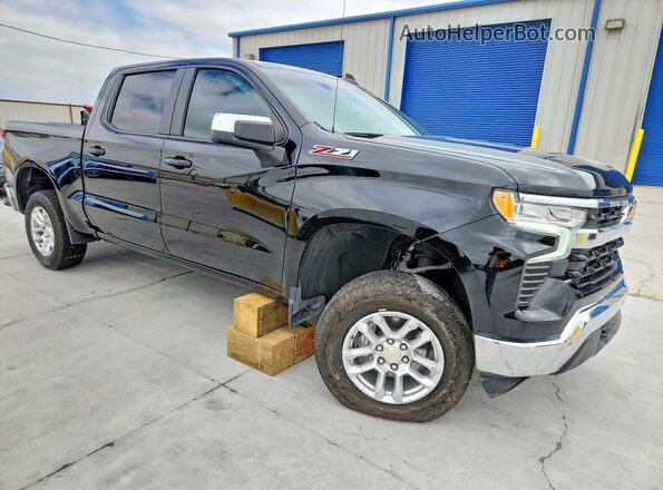2GCUKDED1S1100825 2025 CHEVROLET SILVERADO Black Przód prawy