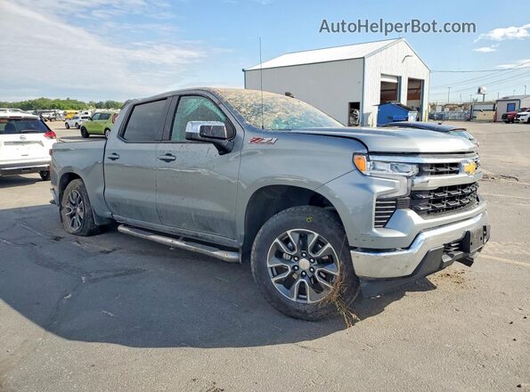 2GCUKDED4S1132474 2025 CHEVROLET SILVERADO Silver Առջևի աջ