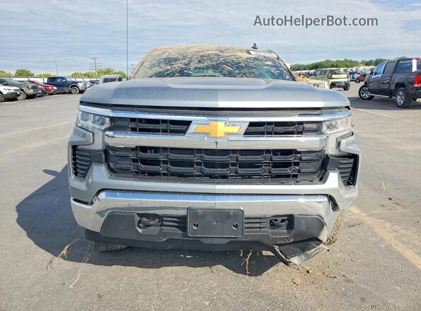2GCUKDED4S1132474 2025 CHEVROLET SILVERADO Silver Դիմացի տեսք