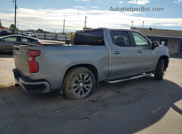 2GCUKDED4S1132474 2025 CHEVROLET SILVERADO Silver Հետևի աջ