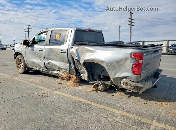 2GCUKDED4S1132474 2025 CHEVROLET SILVERADO Silver Հետևի ձախ