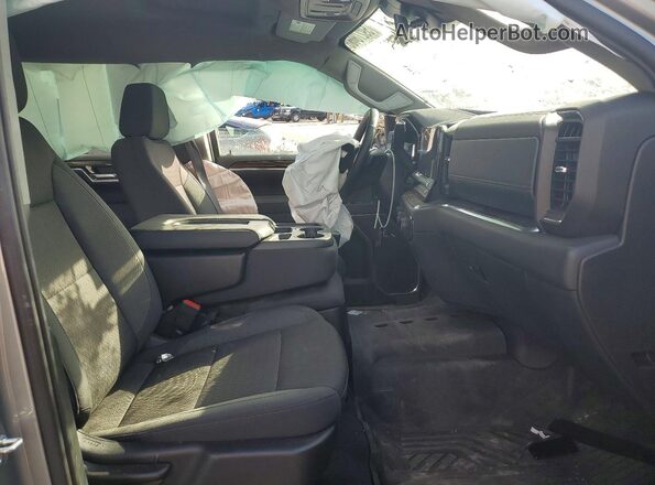 2GCUKDED4S1132474 2025 CHEVROLET SILVERADO Silver Սալոնի դիմացի տեսք