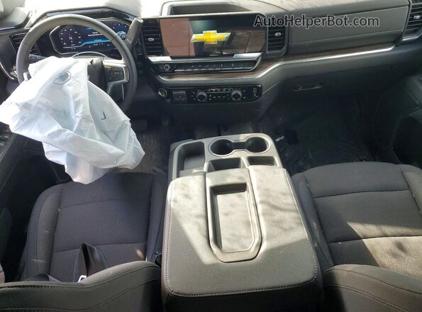 2GCUKDED4S1132474 2025 CHEVROLET SILVERADO Silver Առջևի վահանակի տեսք