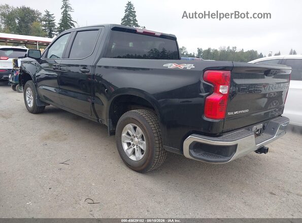 2GCUKDED4S1140123 2025 CHEVROLET SILVERADO Черный Задняя левая четверть