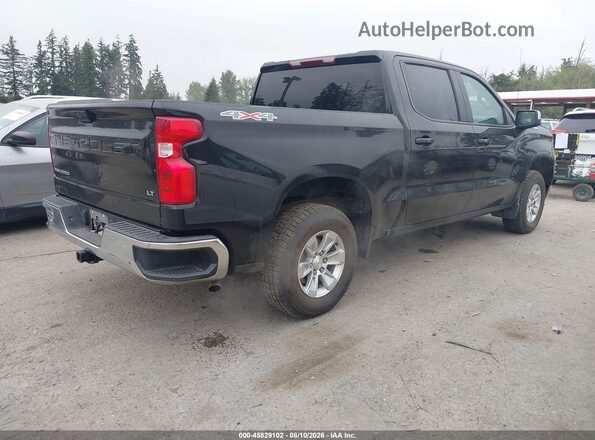 2GCUKDED4S1140123 2025 CHEVROLET SILVERADO Черный Задняя правая четверть