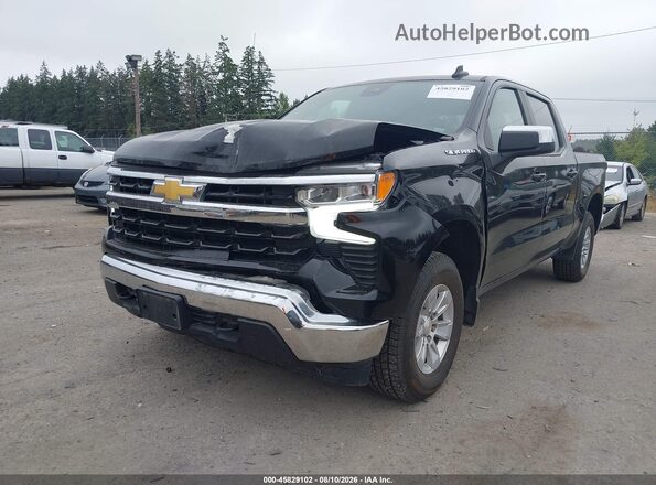 2GCUKDED4S1140123 2025 CHEVROLET SILVERADO Черный Вид спереди