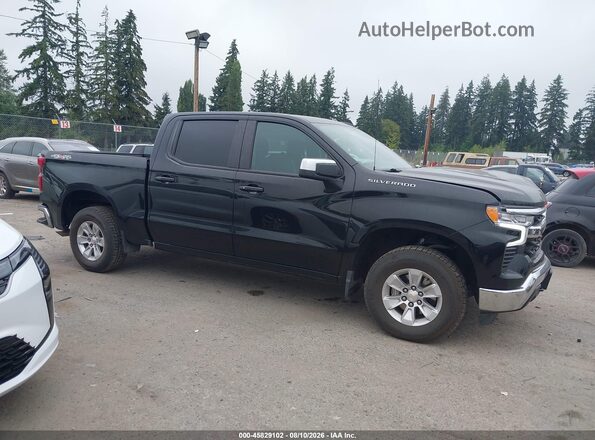2GCUKDED4S1140123 2025 CHEVROLET SILVERADO Черный Вид задней части салона