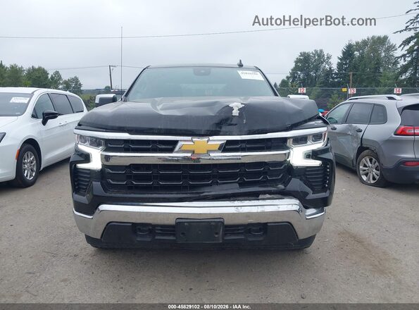2GCUKDED4S1140123 2025 CHEVROLET SILVERADO Черный Вид щитка приборов