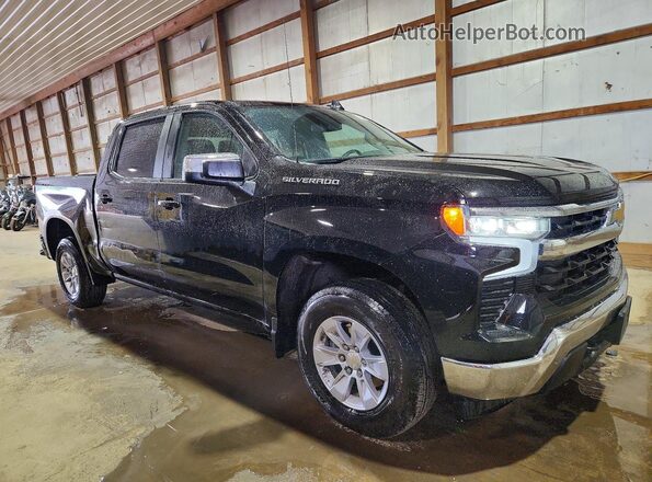 2GCUKDED5T1104183 2026 CHEVROLET SILVERADO Black Передня права чверть