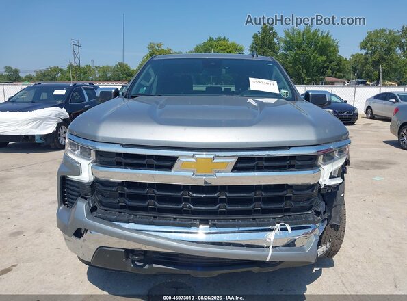 2GCUKDED9T1185236 2026 CHEVROLET SILVERADO Silver Հետևի տեսք