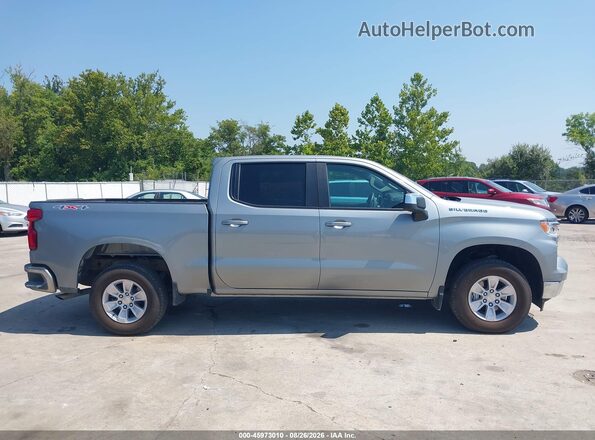 2GCUKDED9T1185236 2026 CHEVROLET SILVERADO Silver Առջևի վահանակի տեսք