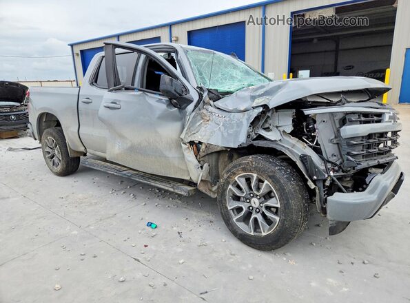 2GCUKEED2S1107921 2025 CHEVROLET SILVERADO Серый Передняя правая четверть
