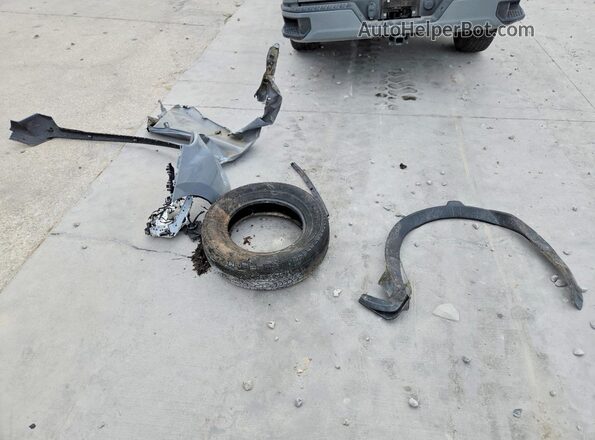 2GCUKEED2S1107921 2025 CHEVROLET SILVERADO Серый Вид подкапотного пространства