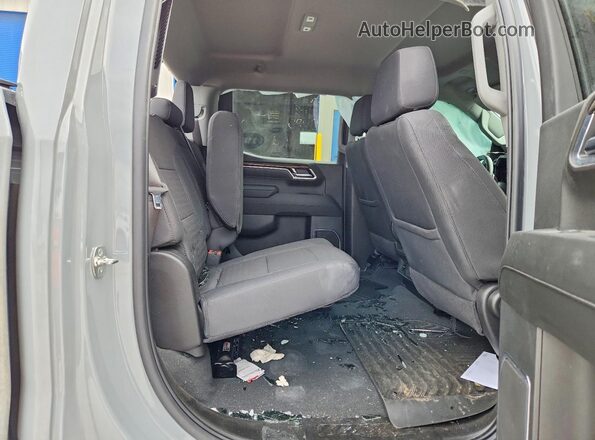 2GCUKEED2S1107921 2025 CHEVROLET SILVERADO Серый Вид задних сидений