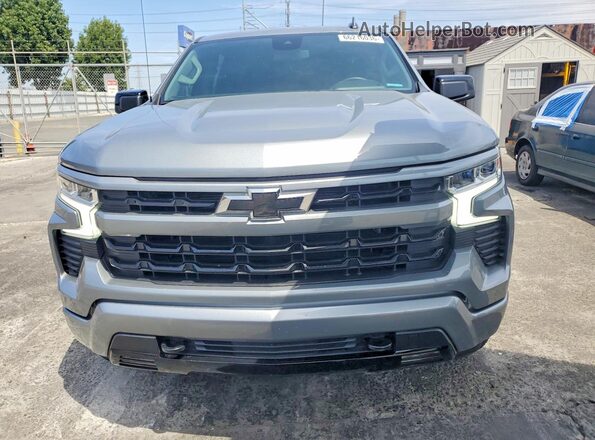 2GCUKEED4S1190199 2025 CHEVROLET SILVERADO Silver Front view