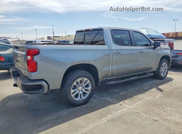 2GCUKEED4S1190199 2025 CHEVROLET SILVERADO Silver Rear right