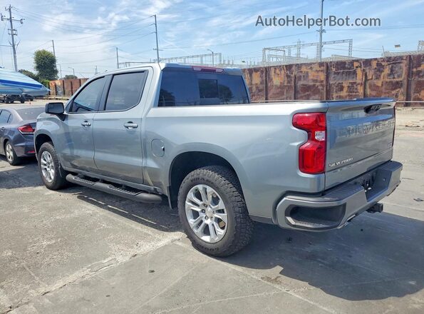 2GCUKEED4S1190199 2025 CHEVROLET SILVERADO Silver Rear left