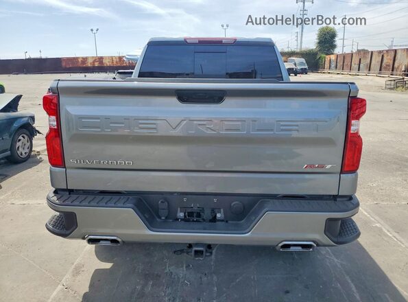 2GCUKEED4S1190199 2025 CHEVROLET SILVERADO Silver Rear view