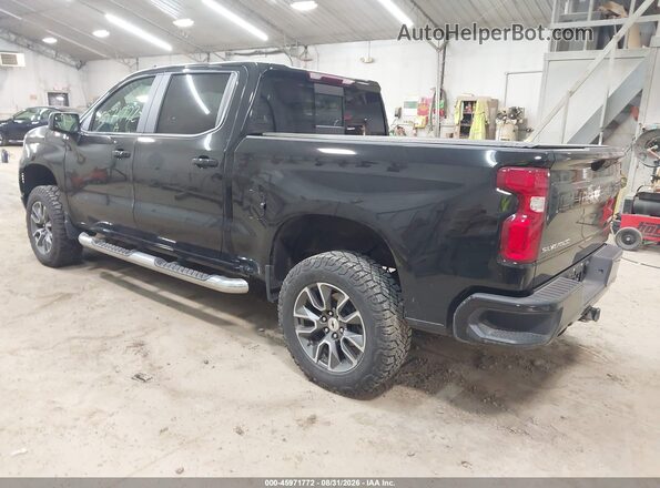 2GCUKEED6S1128416 2025 CHEVROLET SILVERADO Черный Задняя левая четверть