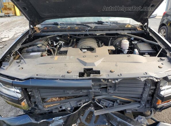 2GCVKMECXK1242411 2019 CHEVROLET SILVERADO Black Engine compartment view