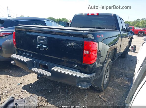 2GCVKNEC3K1127574 2019 CHEVROLET SILVERADO Black Tył prawy