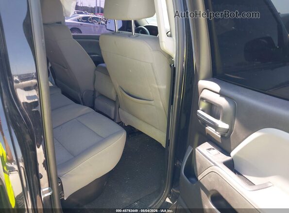 2GCVKNEC3K1127574 2019 CHEVROLET SILVERADO Black Widok naklejki z numerem VIN
