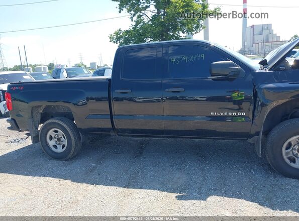 2GCVKNEC3K1127574 2019 CHEVROLET SILVERADO Black Widok wnętrza z tyłu