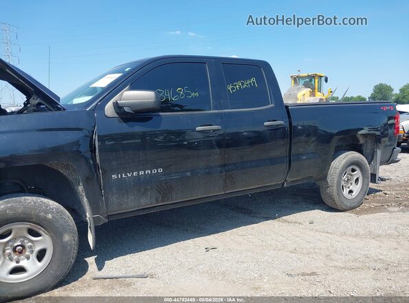 2GCVKNEC3K1127574 2019 CHEVROLET SILVERADO Black Widok wnętrza 360 stopni