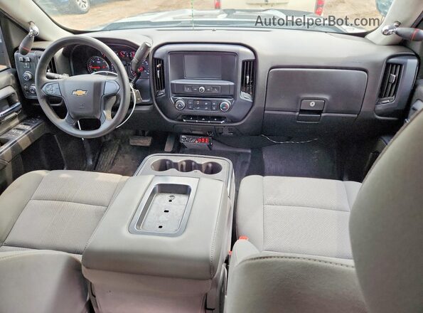2GCVKNEC5K1194225 2019 CHEVROLET SILVERADO Black წინა პანელის ხედი
