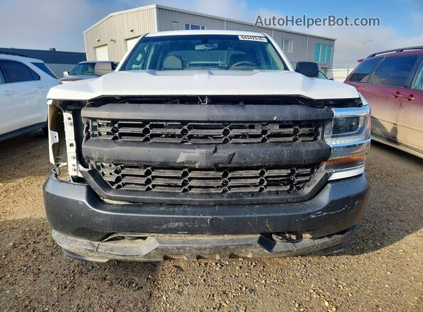 2GCVKNEC6K1103267 2019 CHEVROLET SILVERADO White წინა ხედი