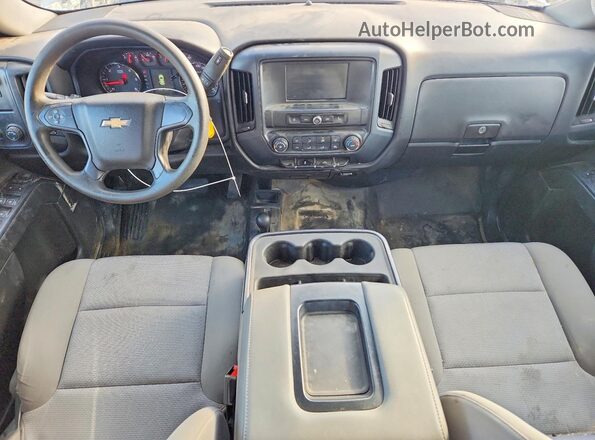 2GCVKNEC6K1103267 2019 CHEVROLET SILVERADO White წინა პანელის ხედი