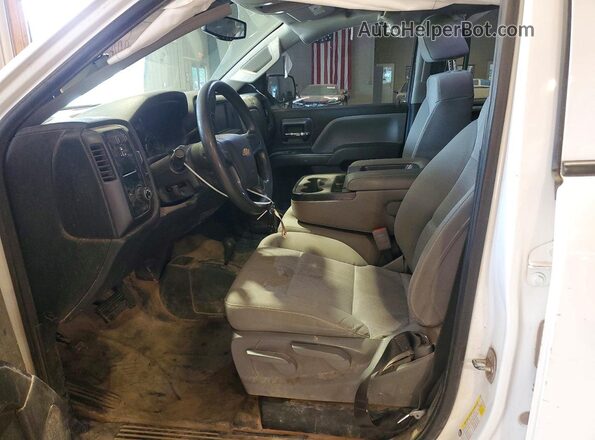 2GCVKNEC6K1229385 2019 CHEVROLET SILVERADO White Սալոնի դիմացի տեսք